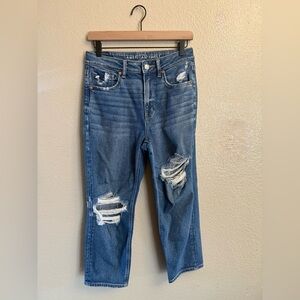American Eagle Outfitters Blue Straight Leg Jeans